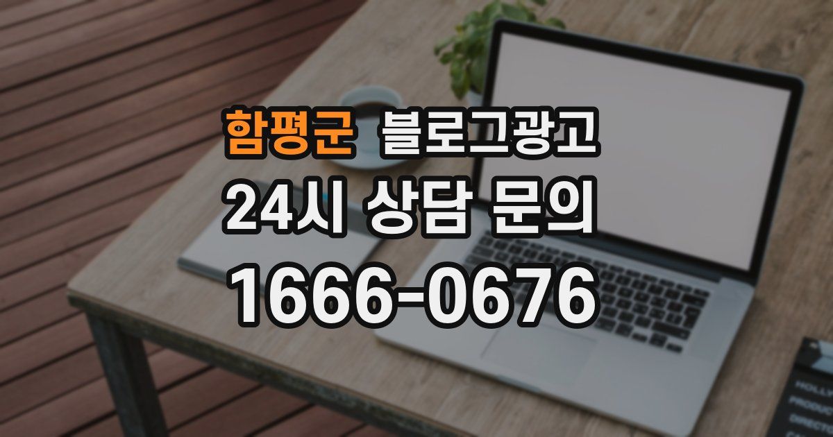 함평군 블로그 마케팅