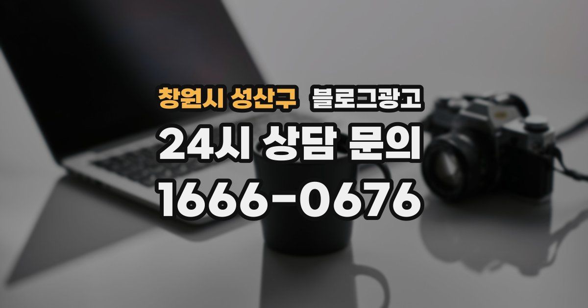 창원시 성산구 블로그 마케팅