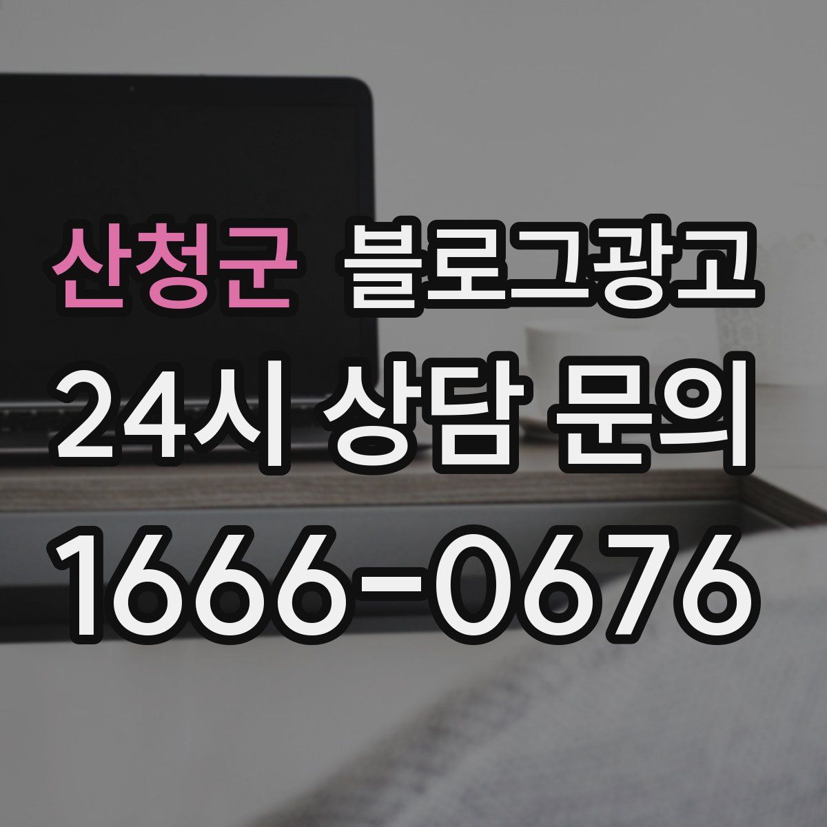산청군 블로그 광고
