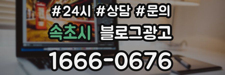 속초시 브랜드 블로그