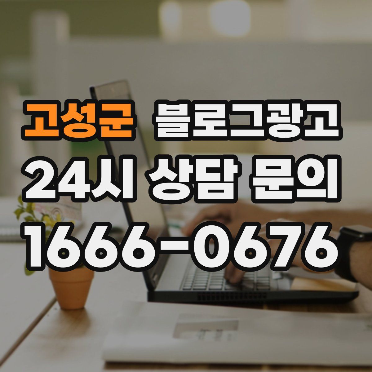 고성군 블로그 광고