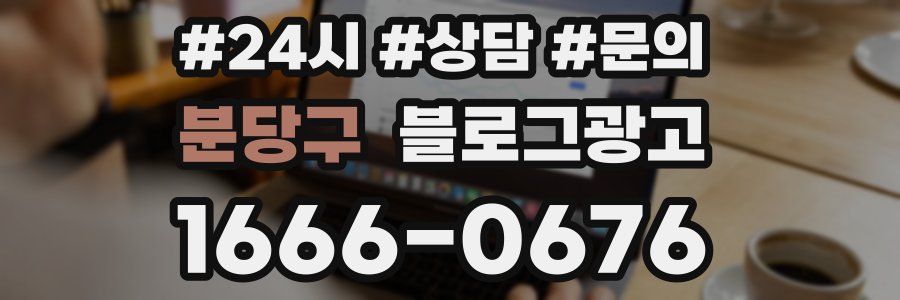 분당구 브랜드 블로그