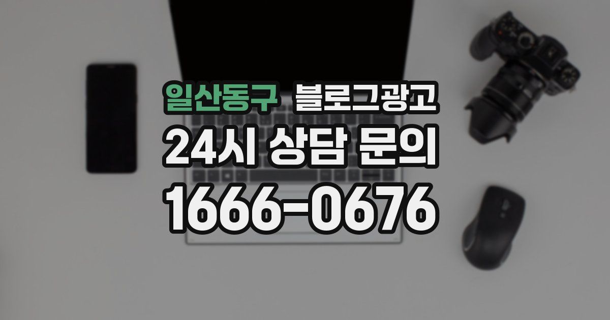 일산동구 블로그 마케팅