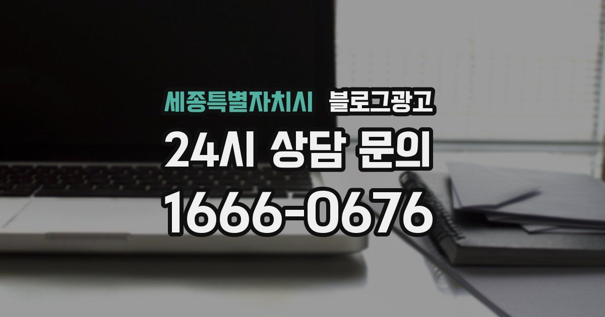 세종특별자치시 블로그 마케팅