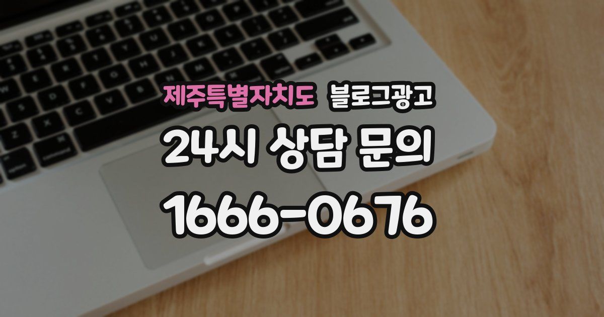 제주특별자치도 블로그 마케팅