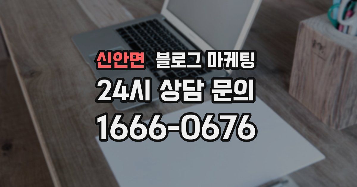신안면 블로그 마케팅