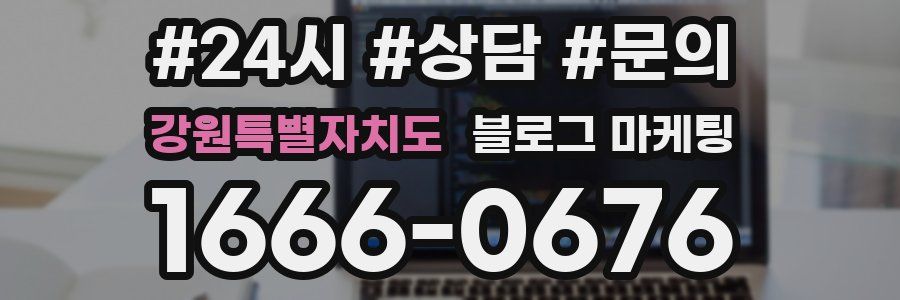 강원특별자치도 브랜드 블로그