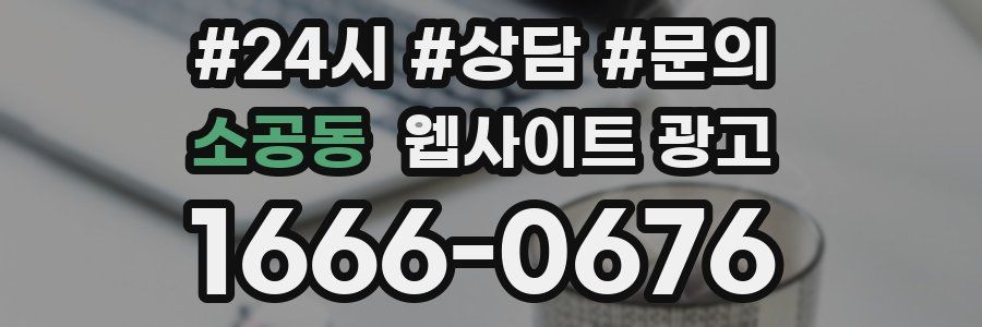 소공동 웹사이트 광고