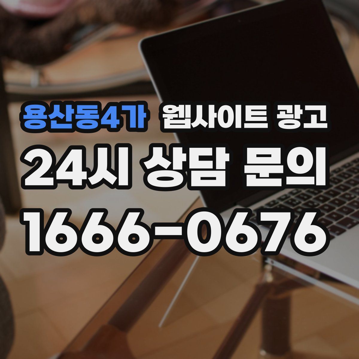 용산동4가 웹사이트 광고