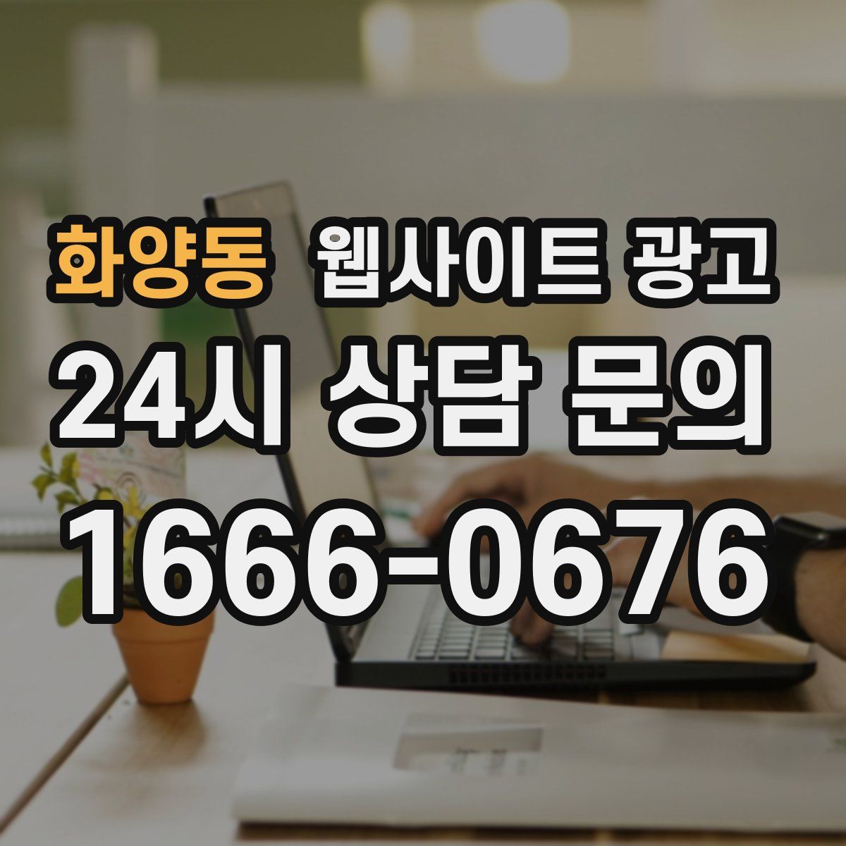 화양동 웹사이트 광고