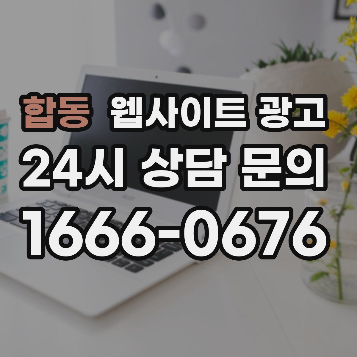 합동 웹사이트 광고