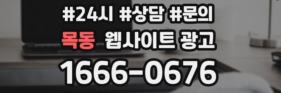 목동 웹사이트 광고