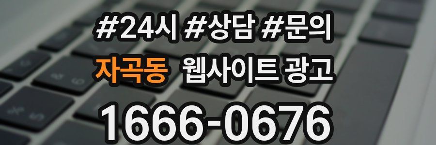 자곡동 웹사이트 광고