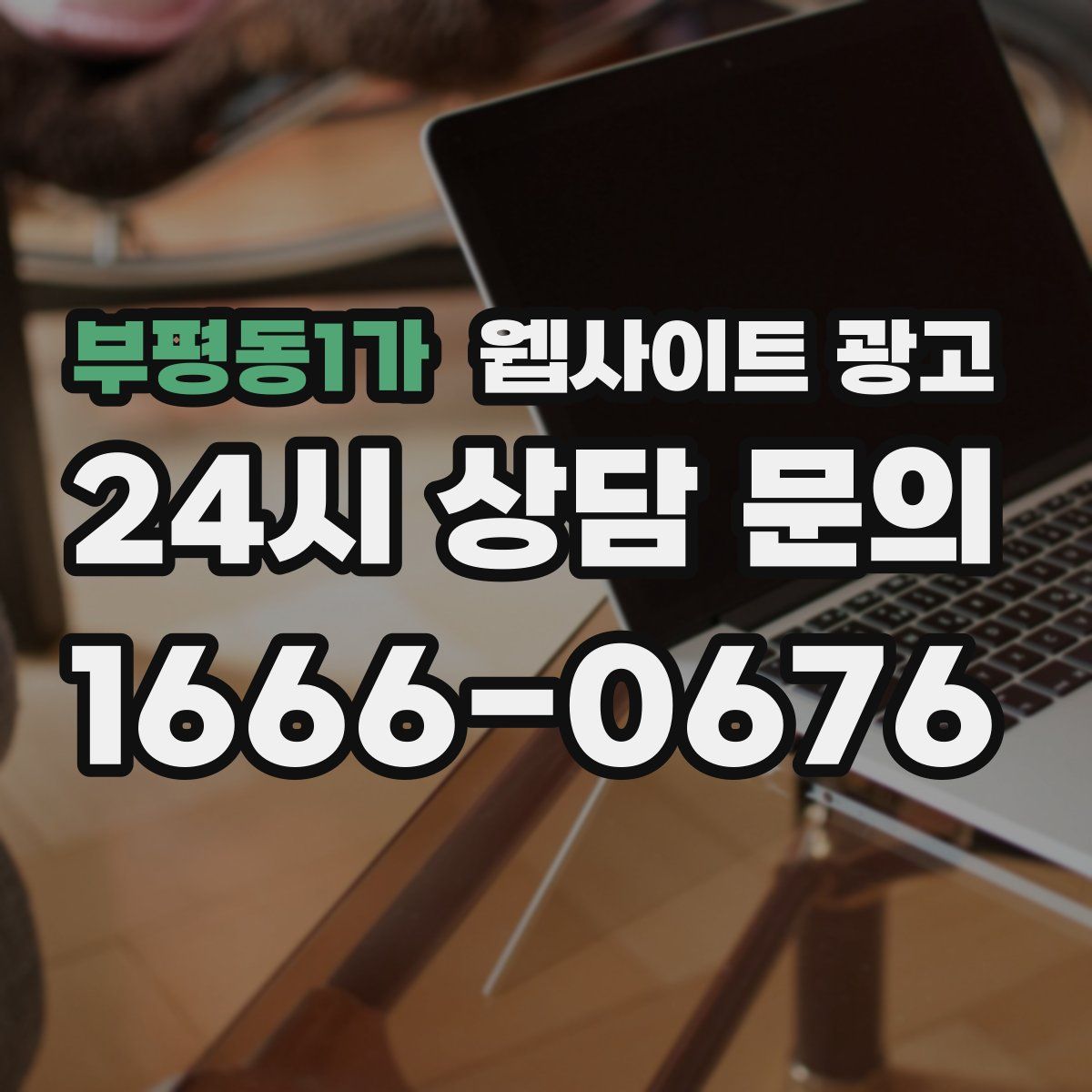 부평동1가 웹사이트 광고