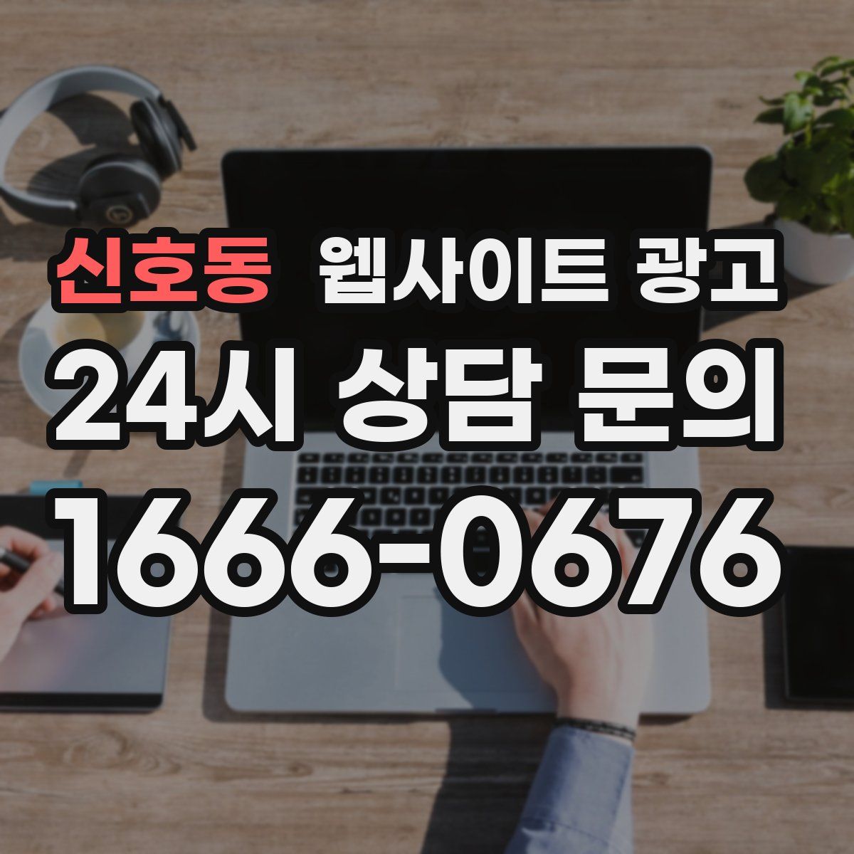 신호동 웹사이트 광고