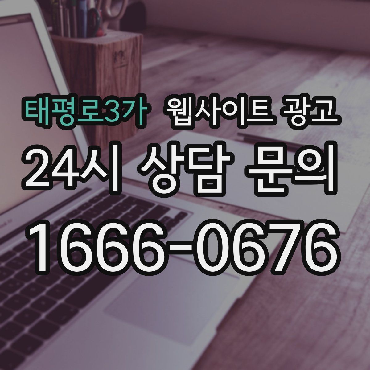 태평로3가 웹사이트 광고