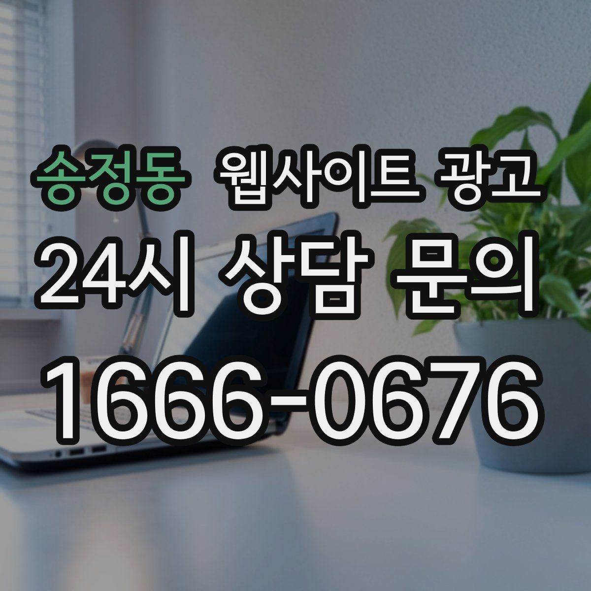 송정동 웹사이트 광고