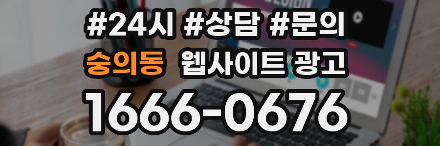 숭의동 웹사이트 광고