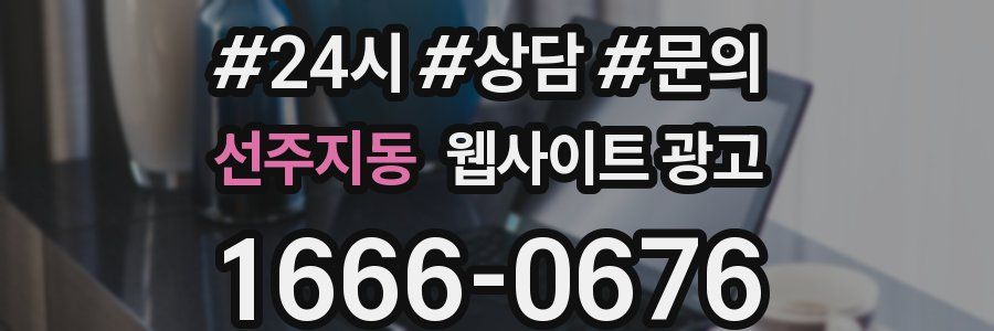 선주지동 웹사이트 광고