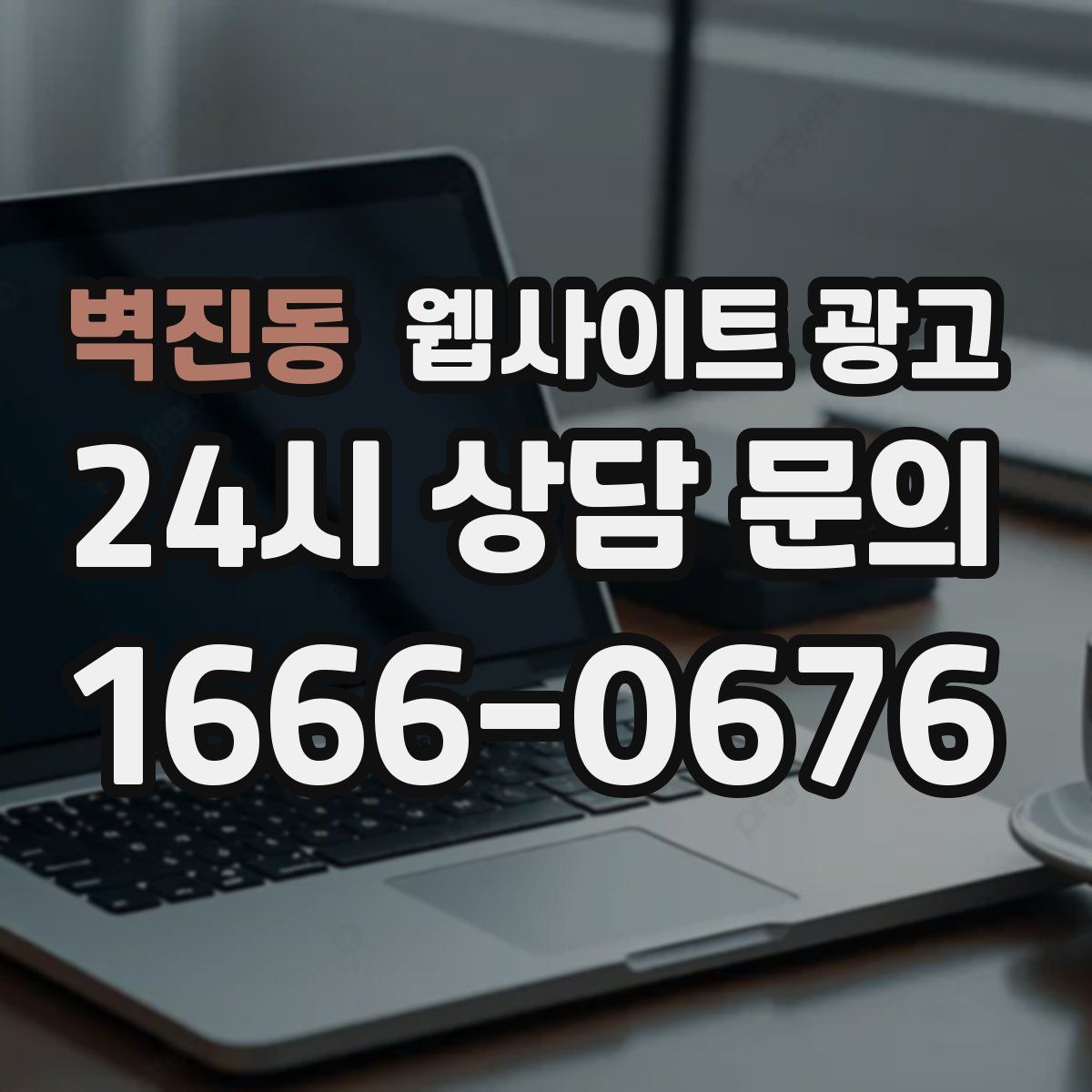 벽진동 웹사이트 광고