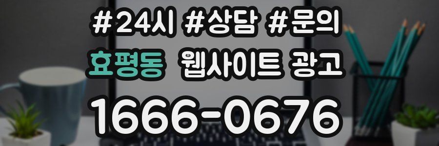 효평동 웹사이트 광고