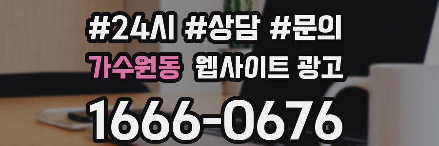 가수원동 웹사이트 광고