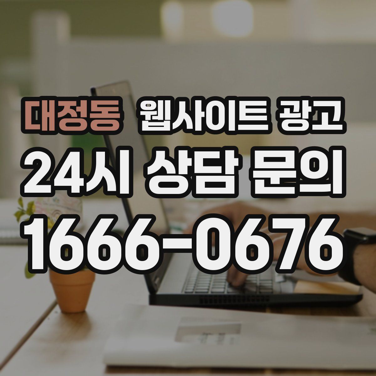 대정동 웹사이트 광고