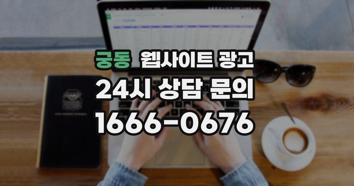 궁동 웹사이트 광고