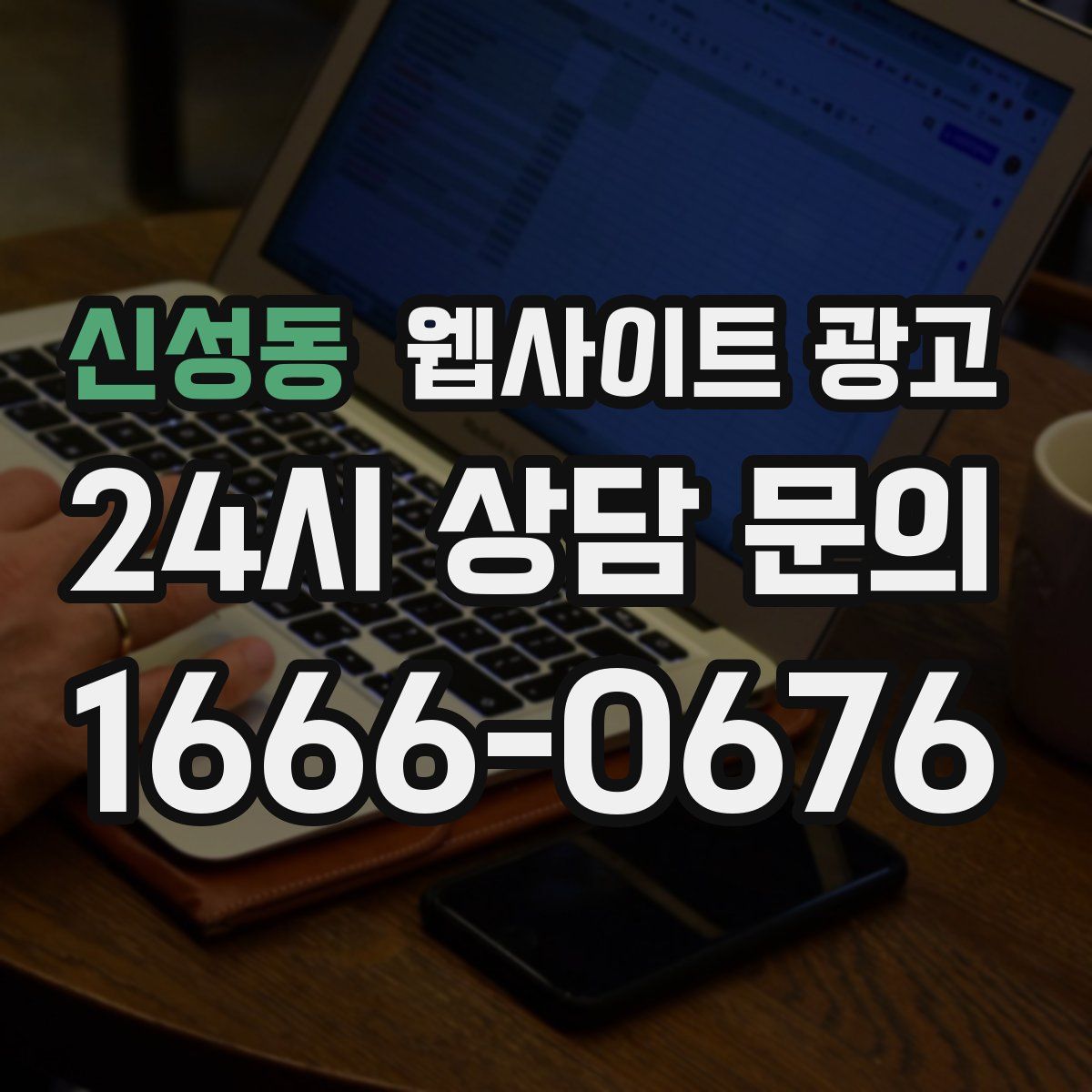 신성동 웹사이트 광고