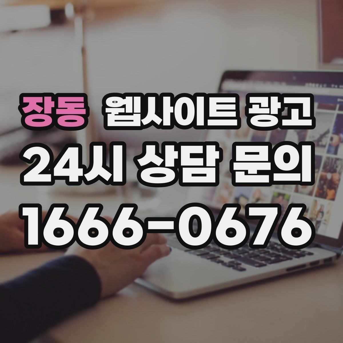 장동 웹사이트 광고