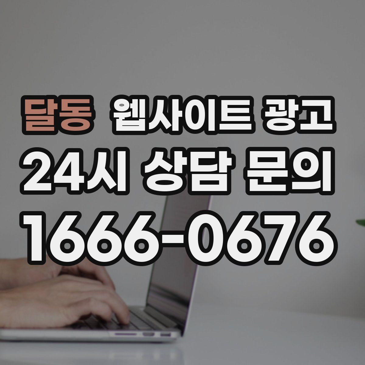 달동 웹사이트 광고