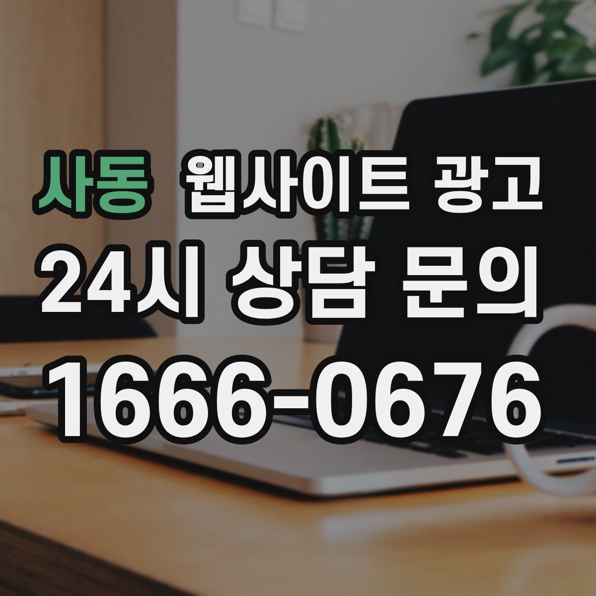 사동 웹사이트 광고