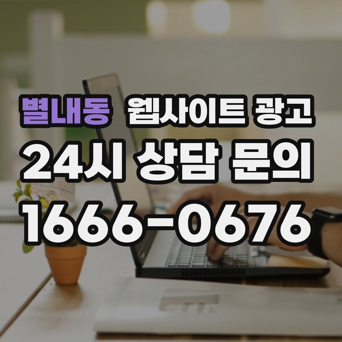 별내동 웹사이트 광고