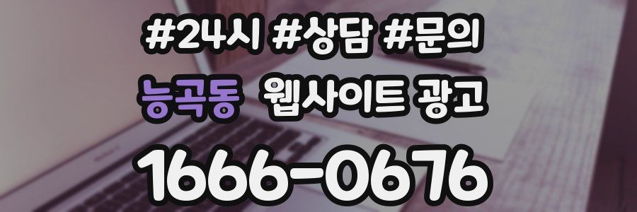 능곡동 웹사이트 광고