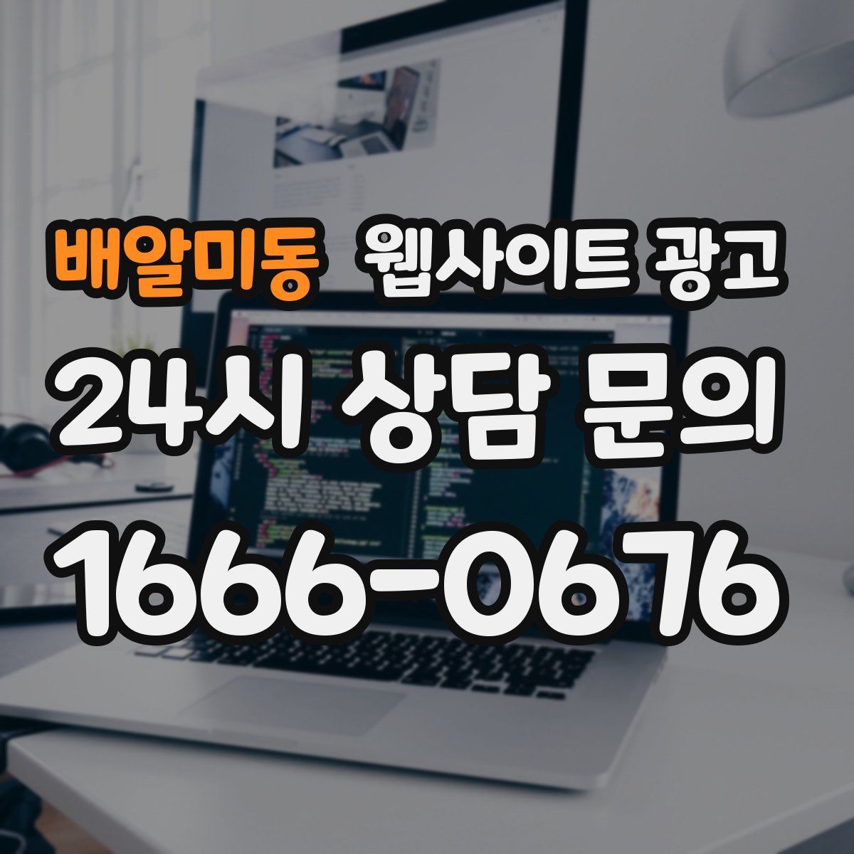 배알미동 웹사이트 광고