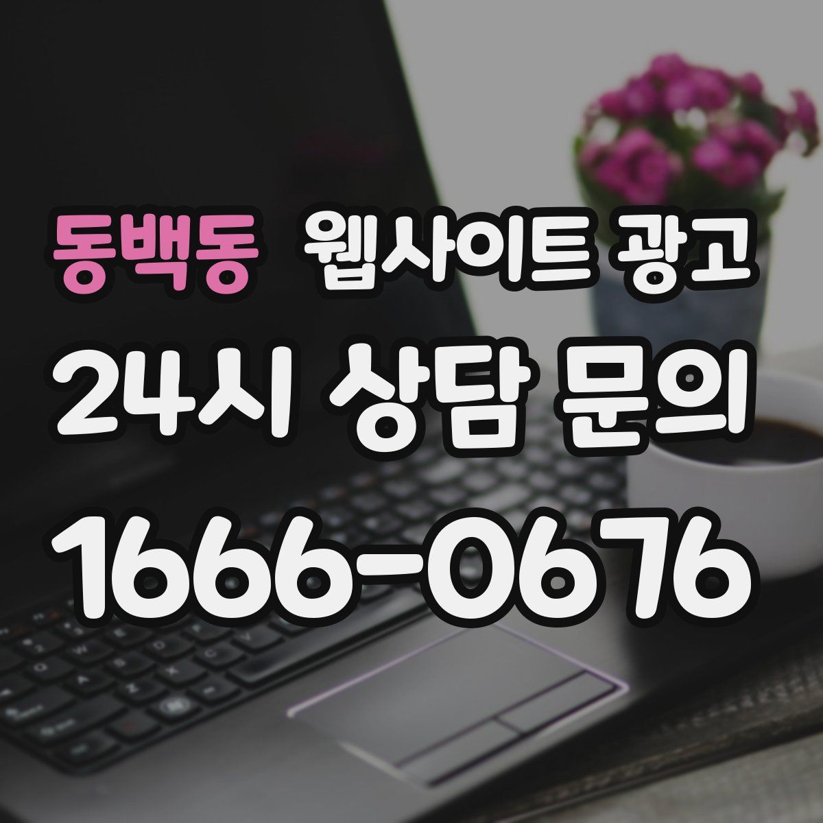 동백동 웹사이트 광고