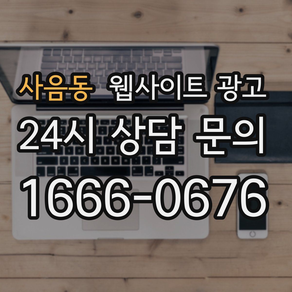 사음동 웹사이트 광고