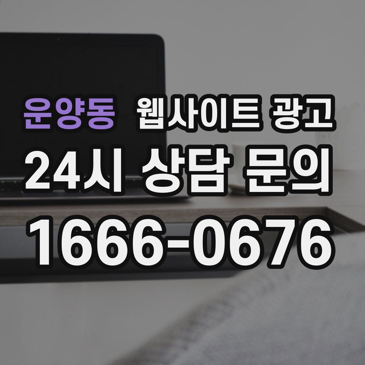 운양동 웹사이트 광고