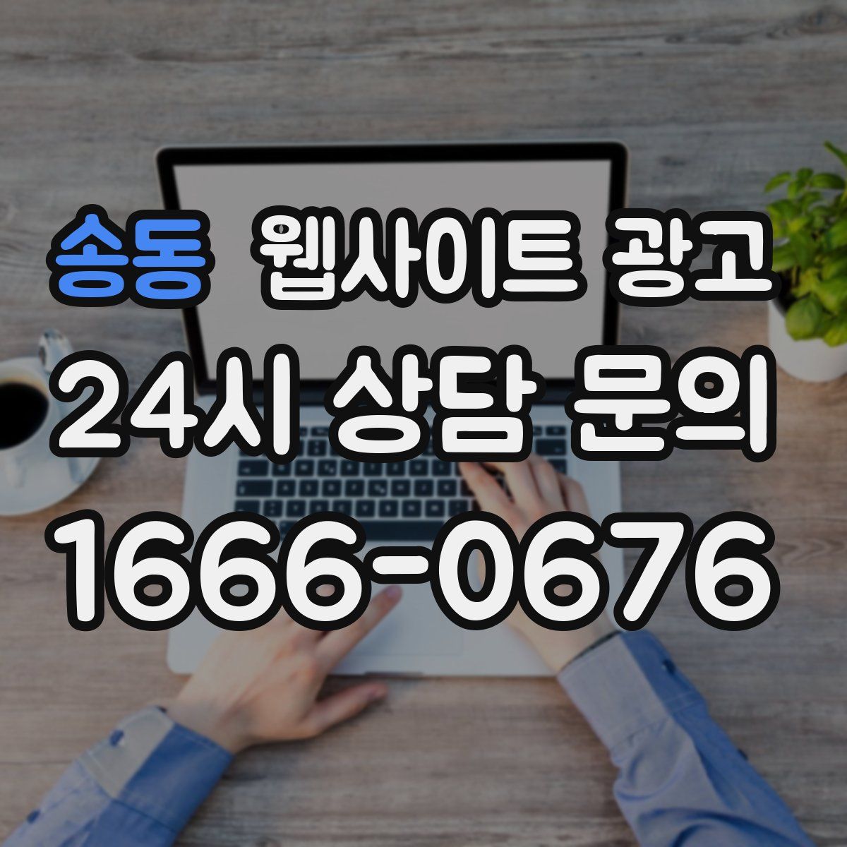 송동 웹사이트 광고