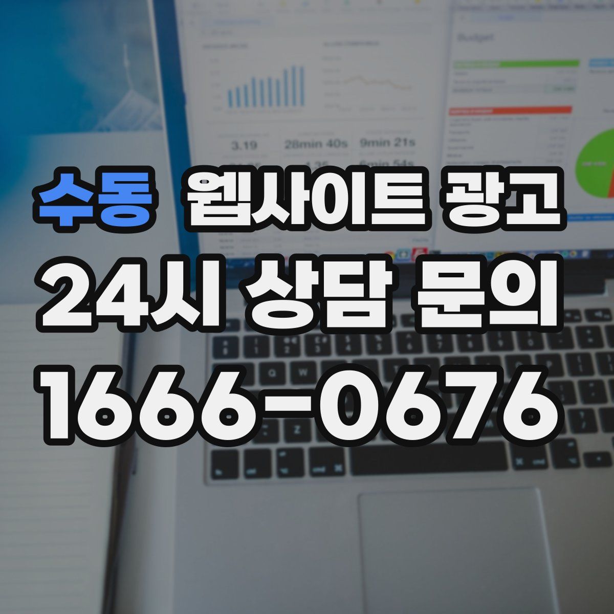 수동 웹사이트 광고