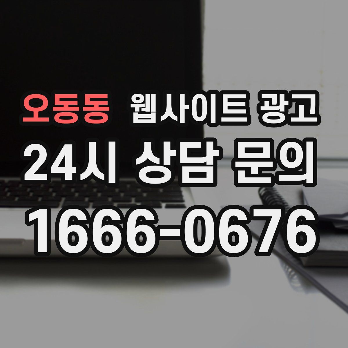 오동동 웹사이트 광고