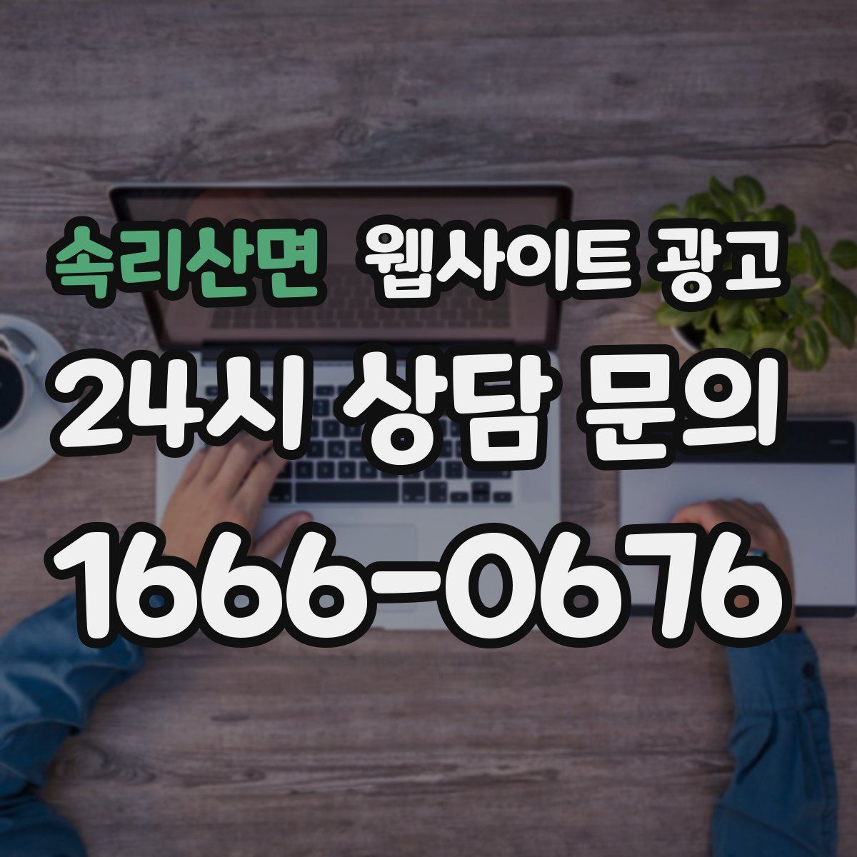 속리산면 웹사이트 광고