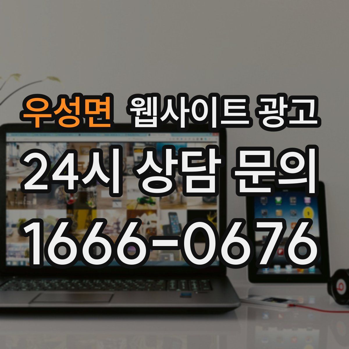 우성면 웹사이트 광고