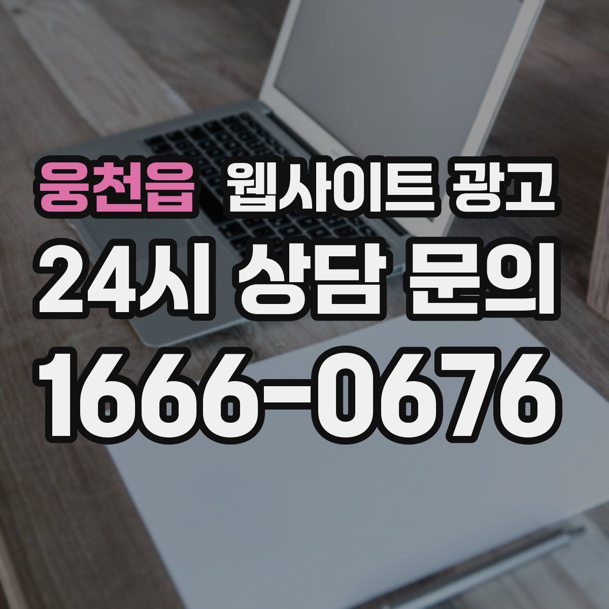 웅천읍 웹사이트 광고