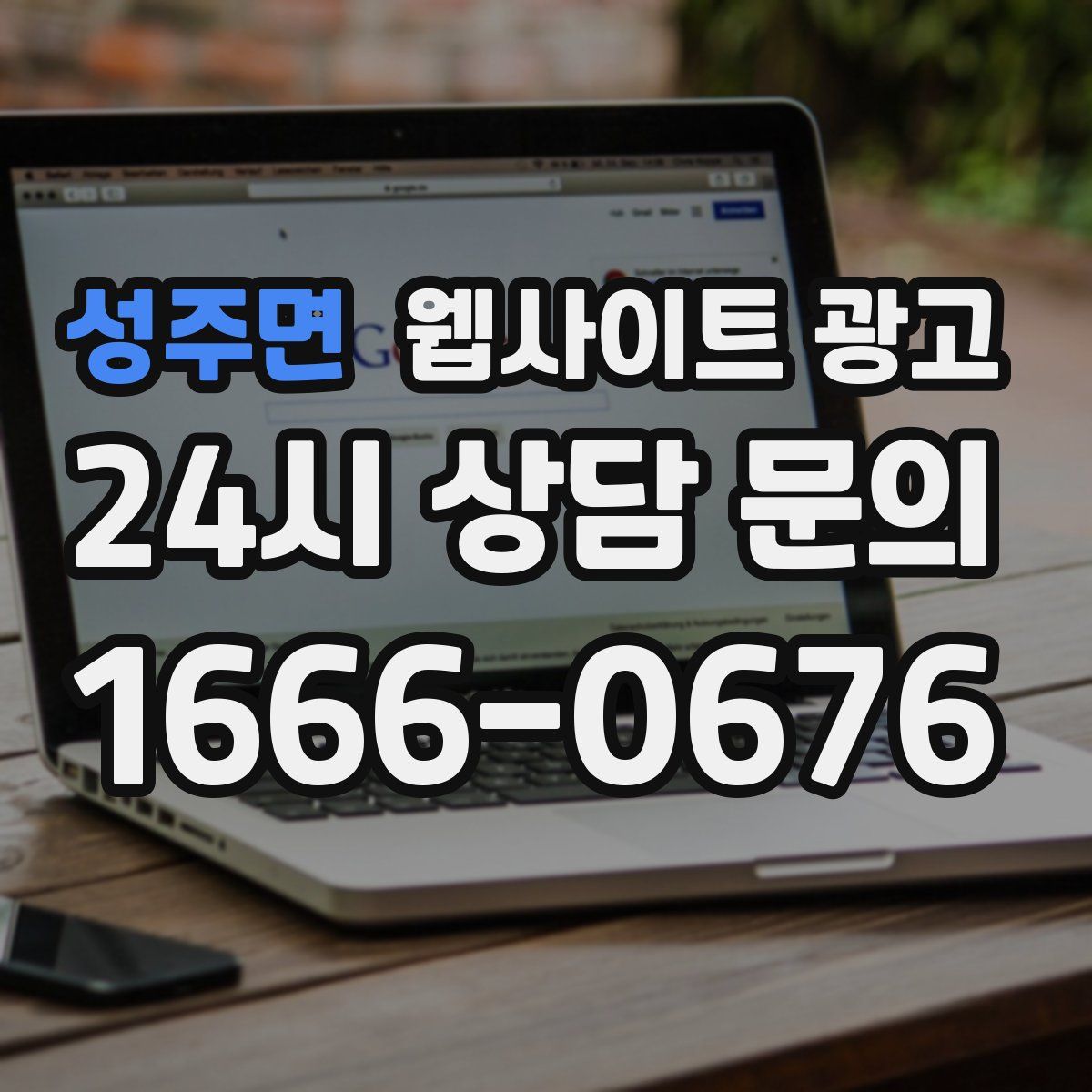 성주면 웹사이트 광고