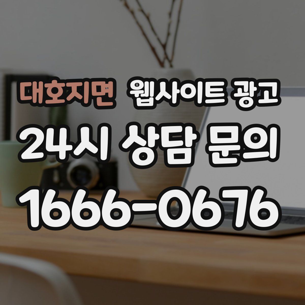 대호지면 웹사이트 광고