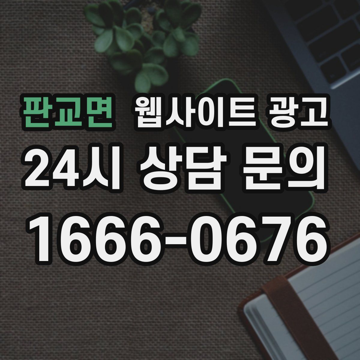 판교면 웹사이트 광고