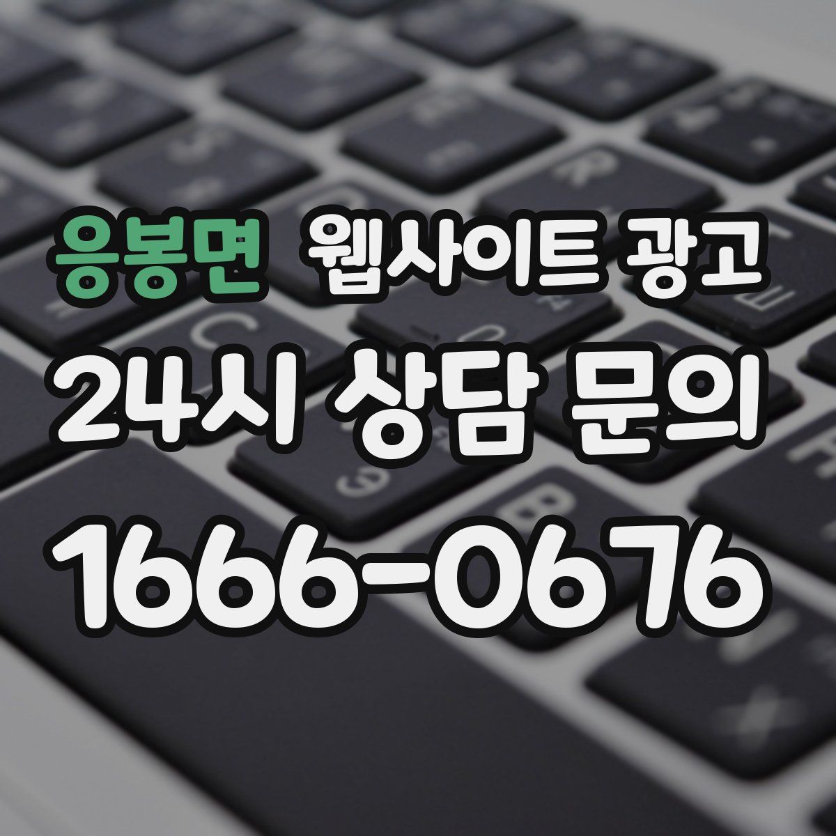 응봉면 웹사이트 광고