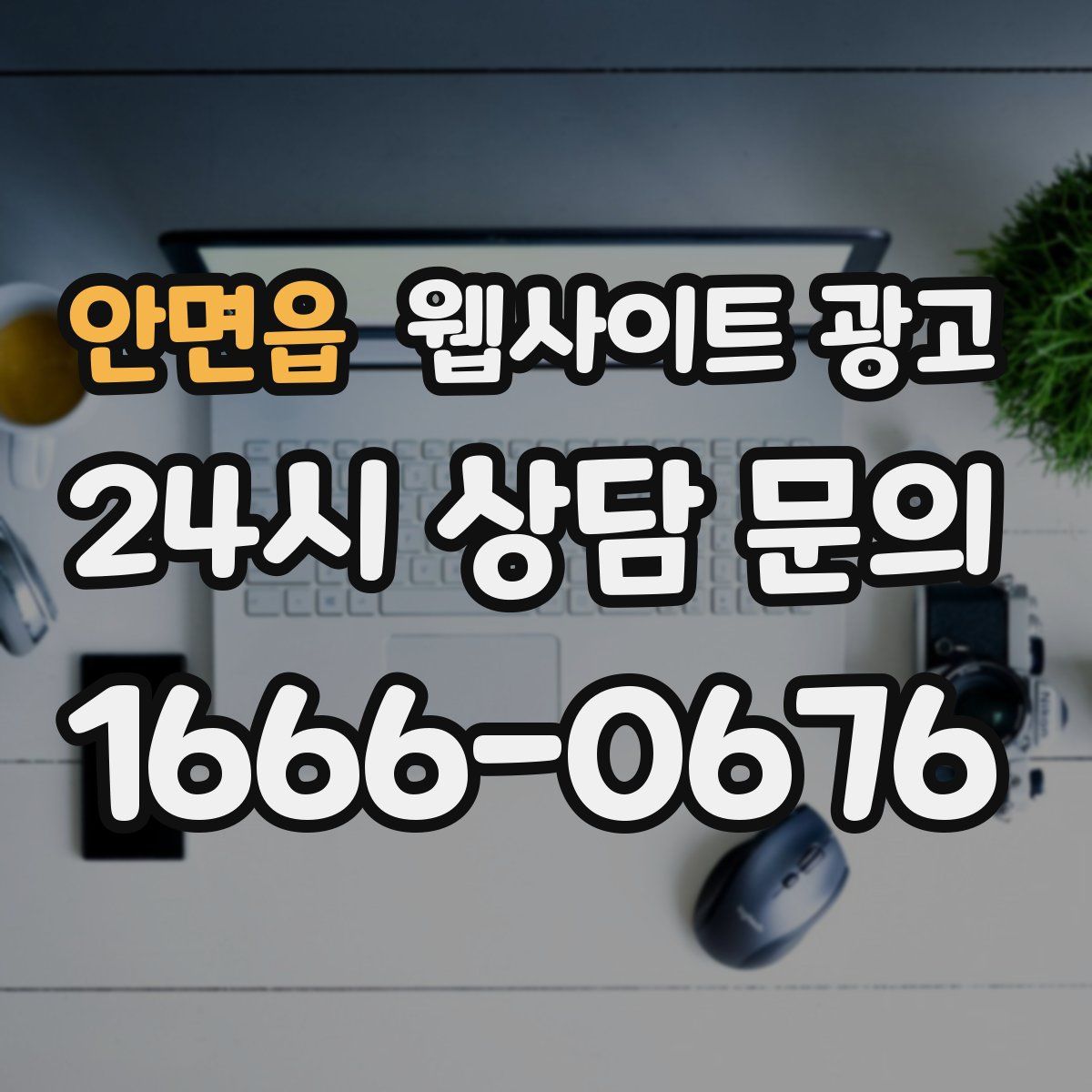 안면읍 웹사이트 광고