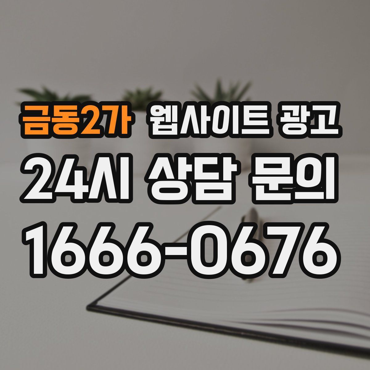 금동2가 웹사이트 광고